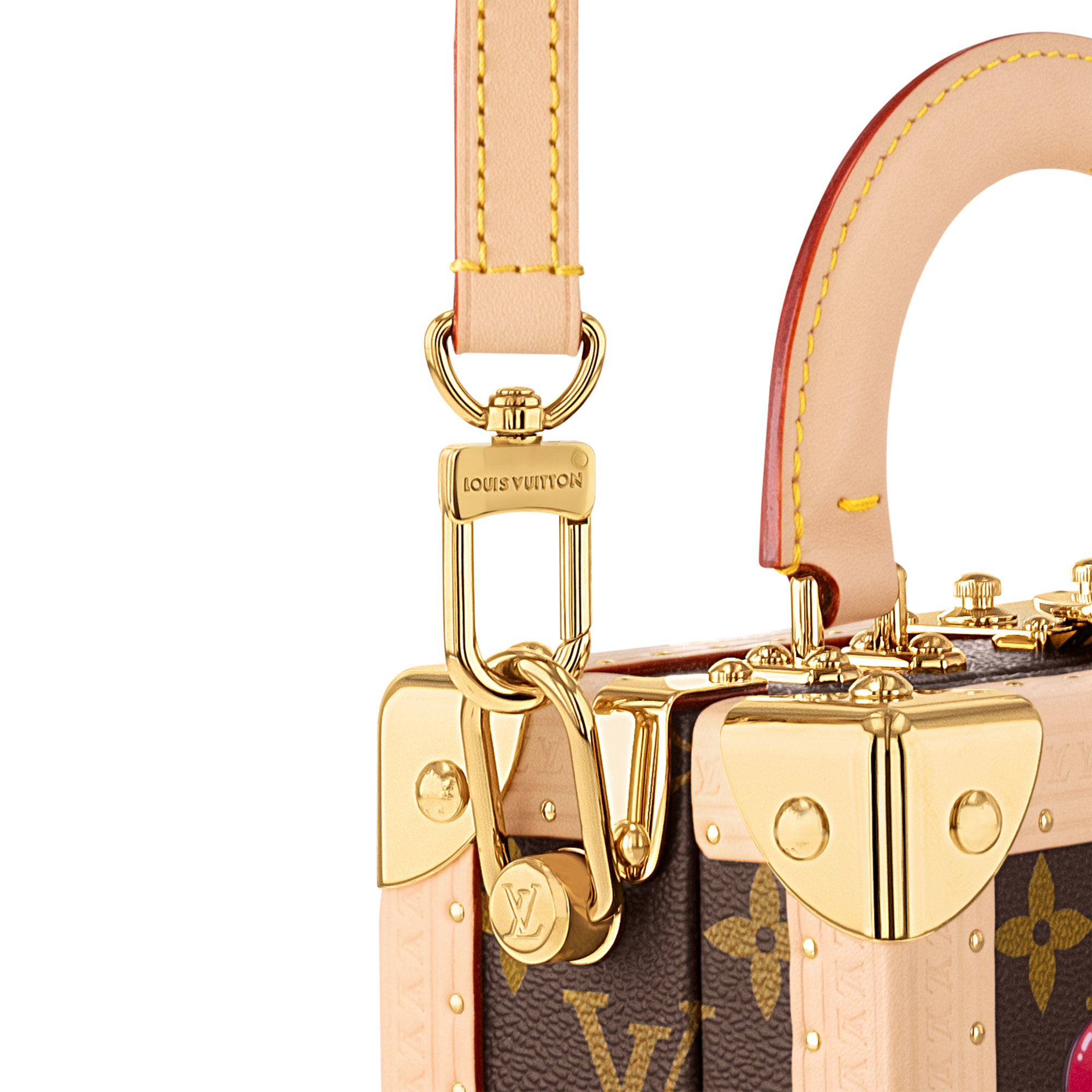 LV x TM Cherry Mini Square Trunk - Luxury Other Monogram